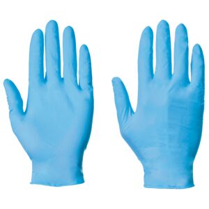 Supertouch Nitrile 5.5 Medical P/F Blue -Small