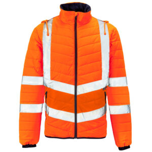 HV Puffer Jacket Orange - S