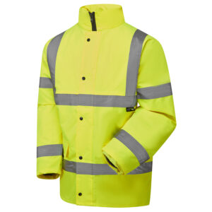 HV Fleece Lined Parka - Yellow - Small